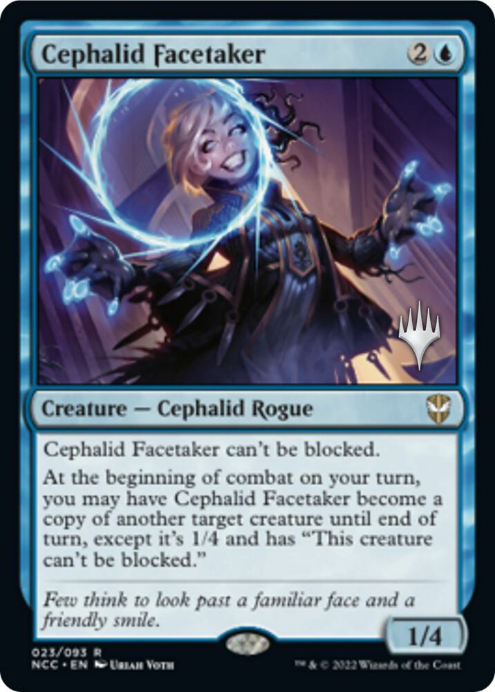 Cephalid Facetaker 23 (Promo Pack: Streets of New Capenna)  - Foil | Good Games Adelaide SA