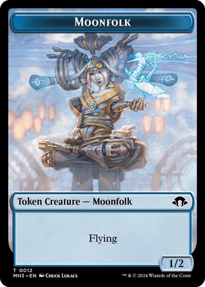 Moonfolk Energy Reserve Double Sided Token 12 // 36 (Modern Horizons 3)  | Good Games Adelaide SA