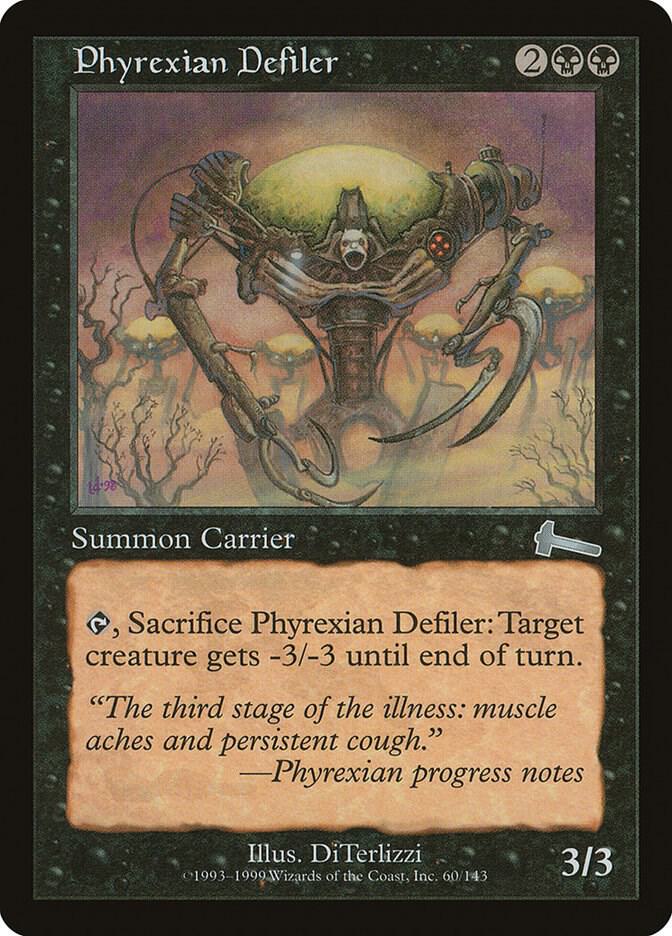 Phyrexian Defiler 60 (Urza's Legacy)  | Good Games Adelaide SA