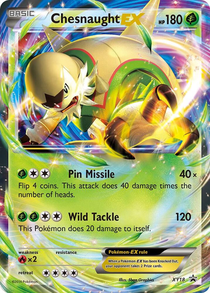 Chesnaught EX XY18 (XY Promos)  - Holofoil | Good Games Adelaide SA