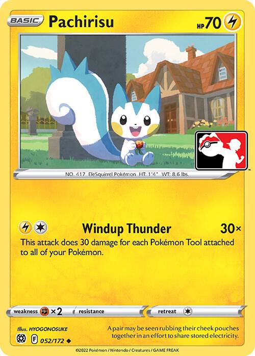 Pachirisu Series 2 052/172 (Prize Pack Series Cards)  | Good Games Adelaide SA