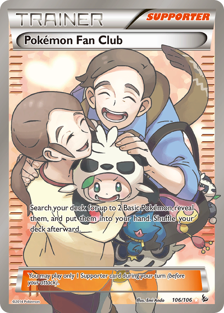 Pokemon Fan Club (106/106) [XY: Flashfire] | Good Games Adelaide SA