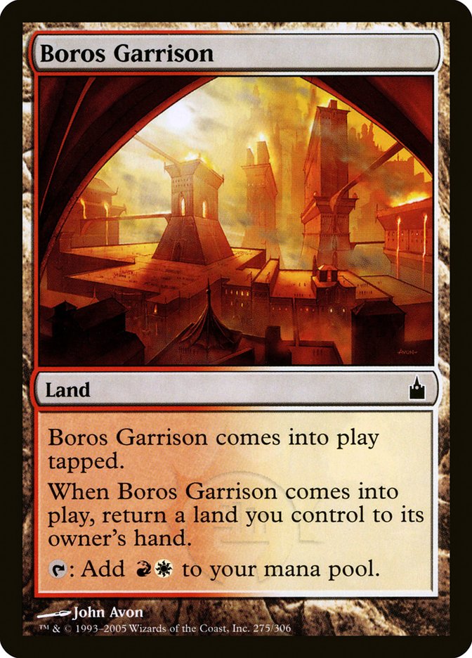 Boros Garrison [Ravnica: City of Guilds] | Good Games Adelaide SA