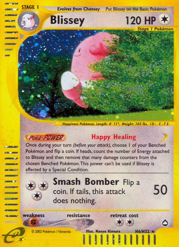 Blissey H6 H06/H32 (Aquapolis)  - Holofoil | Good Games Adelaide SA