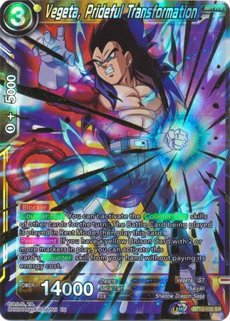 Vegeta, Prideful Transformation [BT10-105] | Good Games Adelaide SA