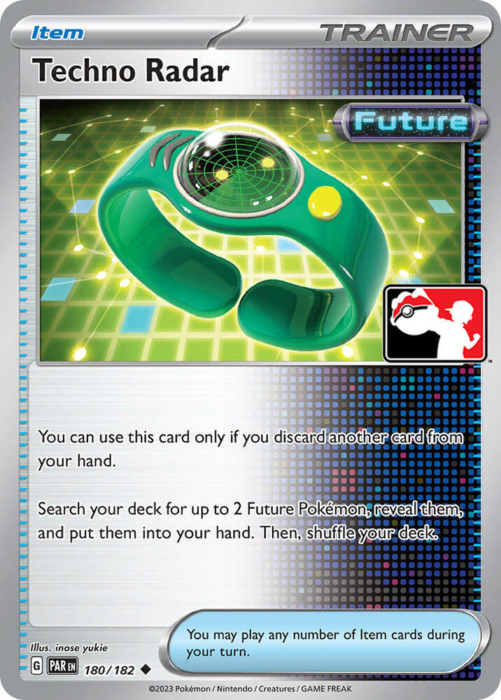 Techno Radar Series 5/6 180/182 (Prize Pack Series Cards)  - Holofoil | Good Games Adelaide SA