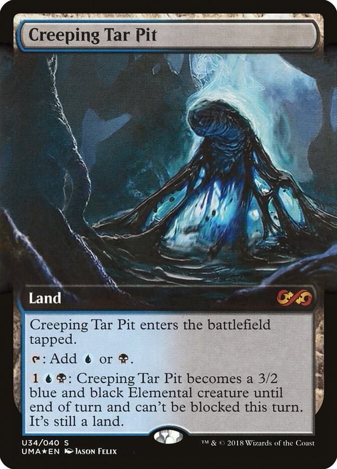 Creeping Tar Pit U34 (Ultimate Masters: Box Toppers)  - Foil | Good Games Adelaide SA