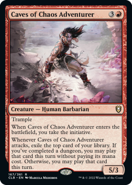 Caves of Chaos Adventurer [Commander Legends: Battle for Baldur's Gate] | Good Games Adelaide SA