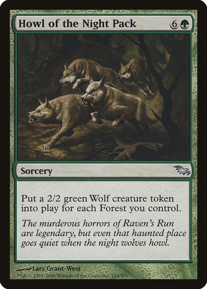 Howl of the Night Pack 119 (Shadowmoor)  - Foil | Good Games Adelaide SA
