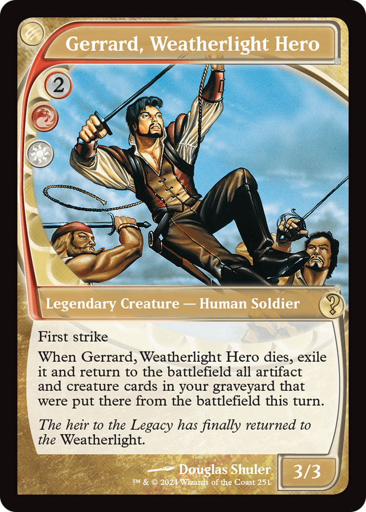 Gerrard, Weatherlight Hero (Future Sight) [Mystery Booster 2] | Good Games Adelaide SA