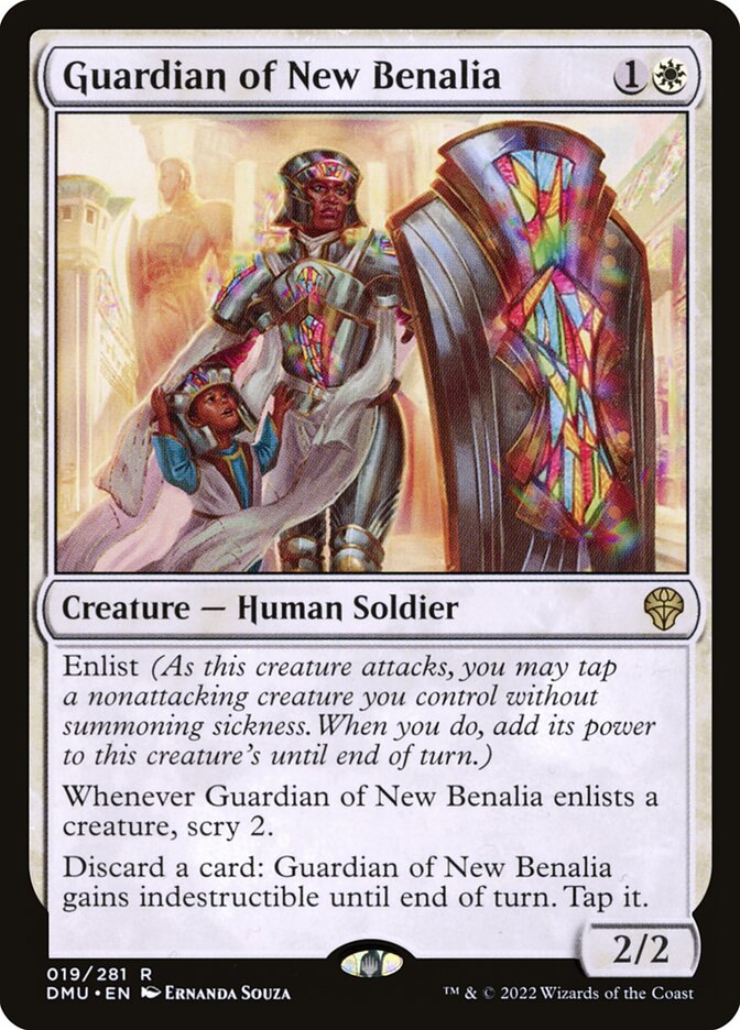 Guardian of New Benalia 19 (Dominaria United)  - Foil | Good Games Adelaide SA