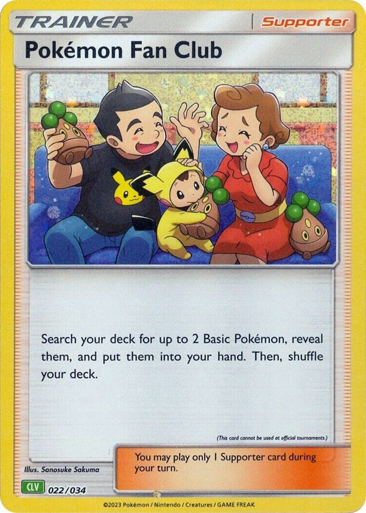 Pokemon Fan Club CLV 022/034 (Trading Card Game Classic)  - Holofoil | Good Games Adelaide SA