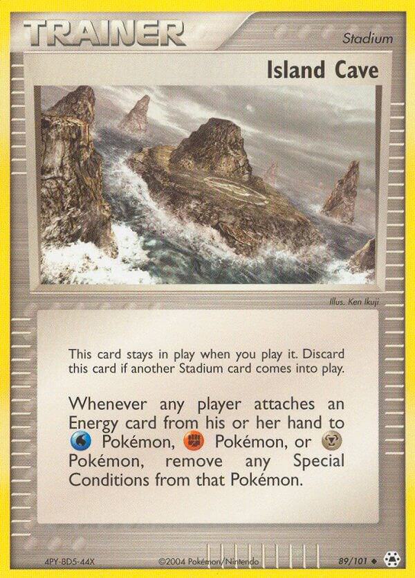 Island Cave 89/101 (Hidden Legends)  - Reverse Holofoil | Good Games Adelaide SA