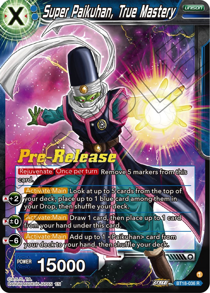 Super Paikuhan, True Master (BT18-036) [Dawn of the Z-Legends Prerelease Promos] | Good Games Adelaide SA