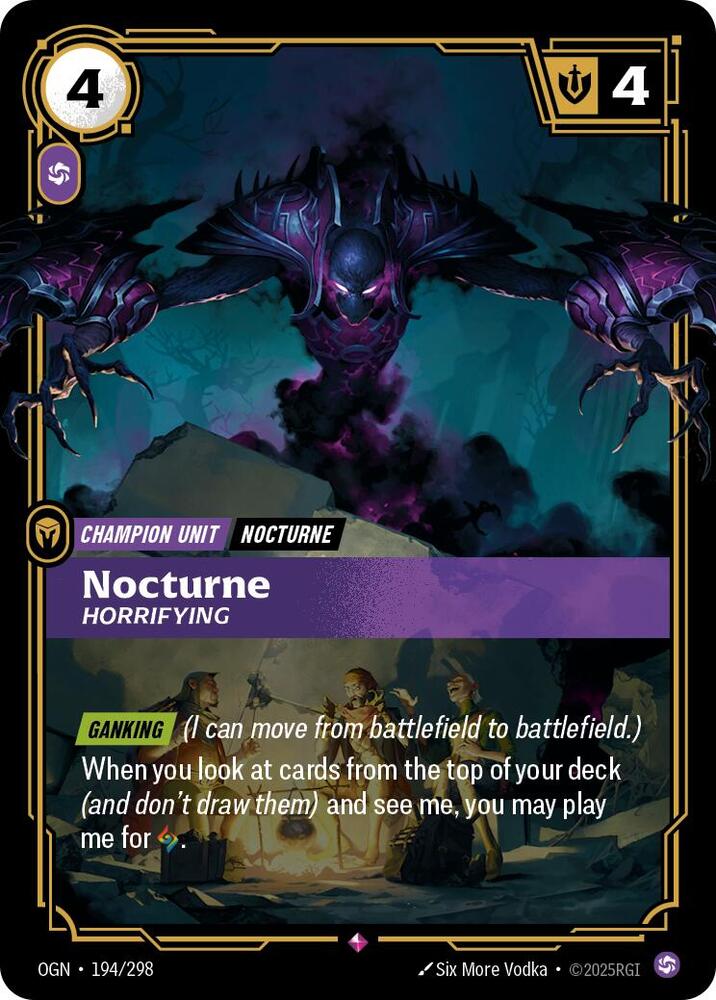 Nocturne Horrifying 194/298 (Origins)  - Foil | Good Games Adelaide SA