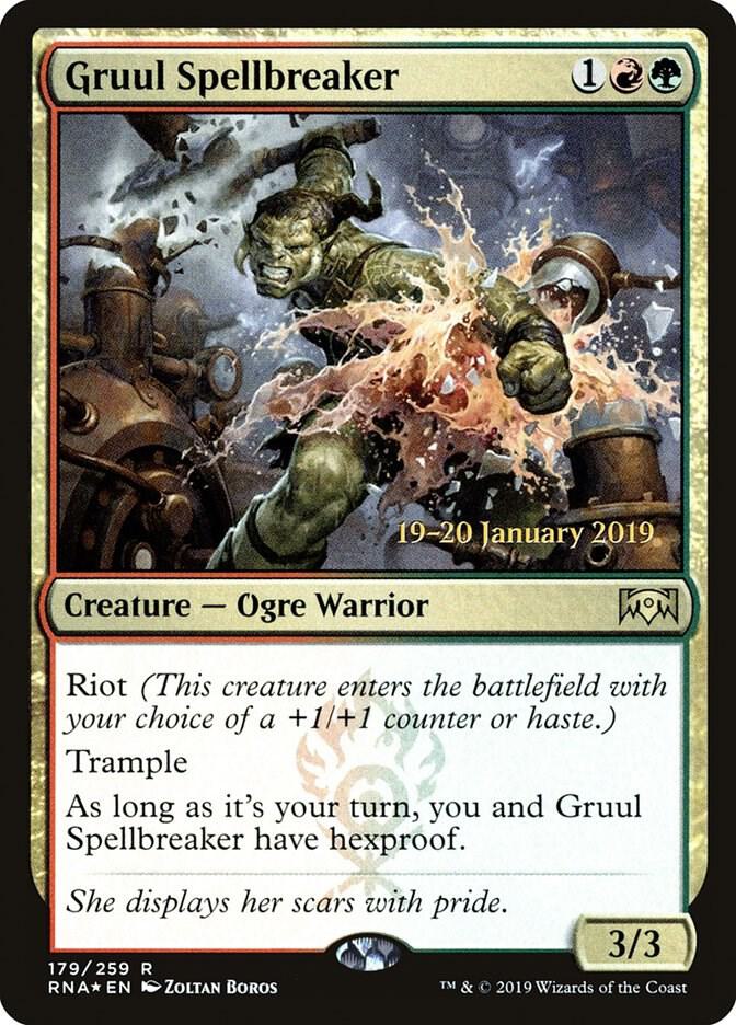 Gruul Spellbreaker 179 (Prerelease Cards)  - Foil | Good Games Adelaide SA