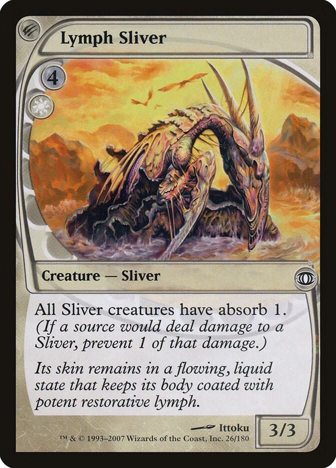 Lymph Sliver 26/180 (Future Sight)  - Foil | Good Games Adelaide SA
