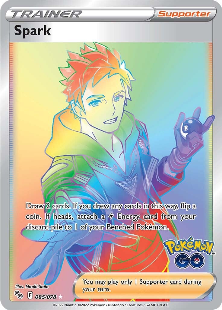 Spark (085/078) [Pokémon GO] | Good Games Adelaide SA