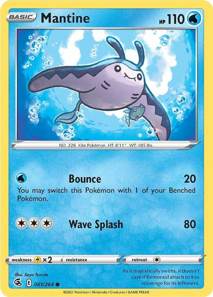 Mantine 061/264 (SWSH08: Fusion Strike)  | Good Games Adelaide SA