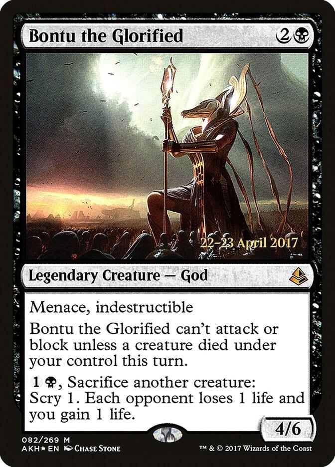 Bontu the Glorified 82 (Prerelease Cards)  - Foil | Good Games Adelaide SA