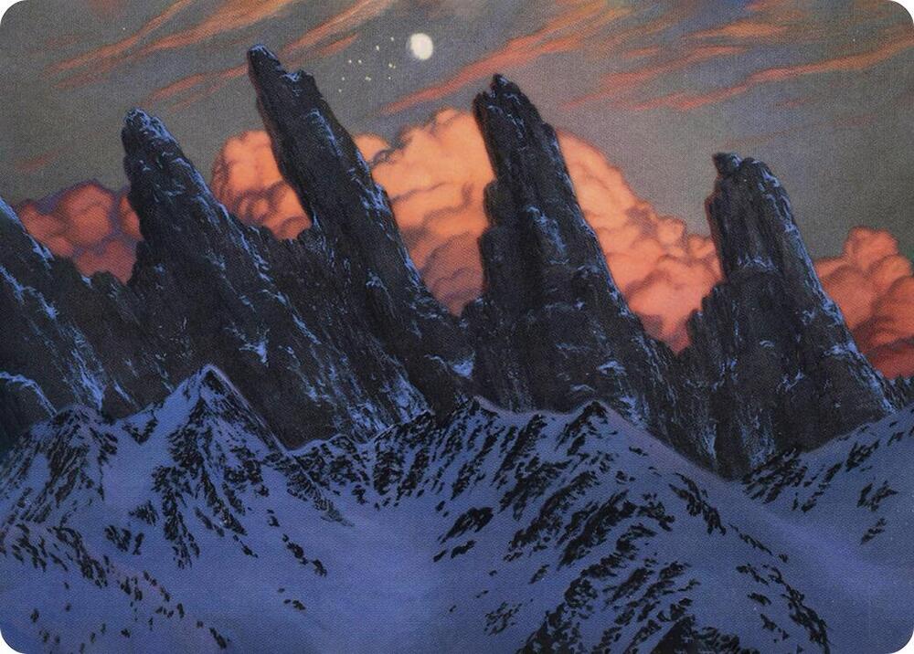 Mountain 59 81 Art Card 59 (Art Series: Adventures in the Forgotten Realms)  | Good Games Adelaide SA