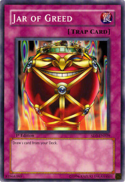 Jar of Greed [SD3-EN029] Common | Good Games Adelaide SA