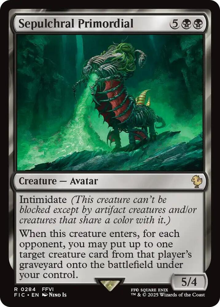 Sepulchral Primordial  284 (Commander: FINAL FANTASY)  - Foil | Good Games Adelaide SA
