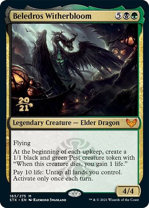 Beledros Witherbloom 163 (Prerelease Cards)  - Foil | Good Games Adelaide SA