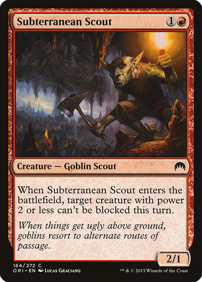 Subterranean Scout [Magic Origins] | Good Games Adelaide SA