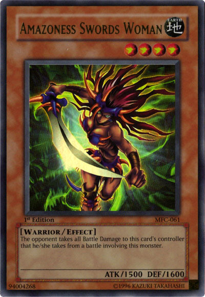 Amazoness Swords Woman [MFC-061] Ultra Rare | Good Games Adelaide SA