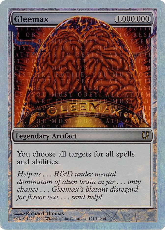 Gleemax 121 (Unhinged)  - Foil | Good Games Adelaide SA