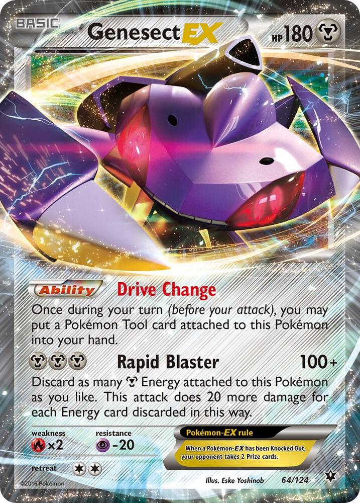 Genesect EX 64/124 (XY - Fates Collide)  - Holofoil | Good Games Adelaide SA