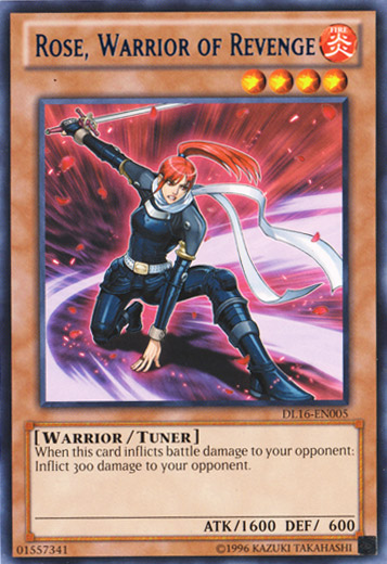 Rose, Warrior of Revenge (Blue) [DL16-EN005] Rare | Good Games Adelaide SA