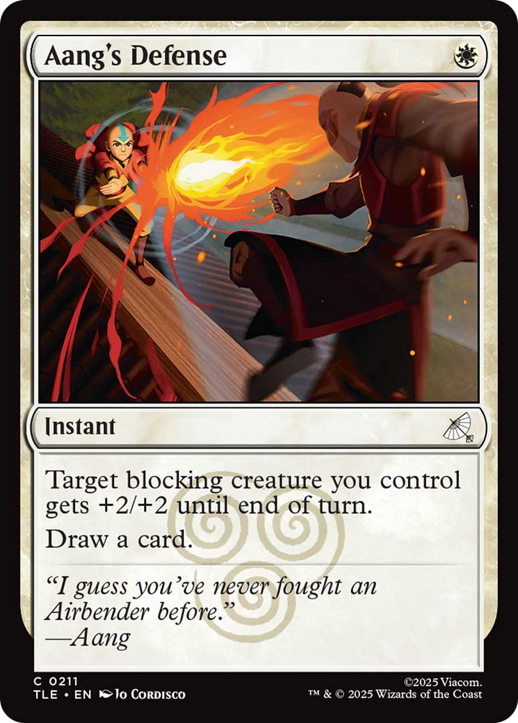 Aang's Defense [Avatar: The Last Airbender: Eternal-Legal] | Good Games Adelaide SA