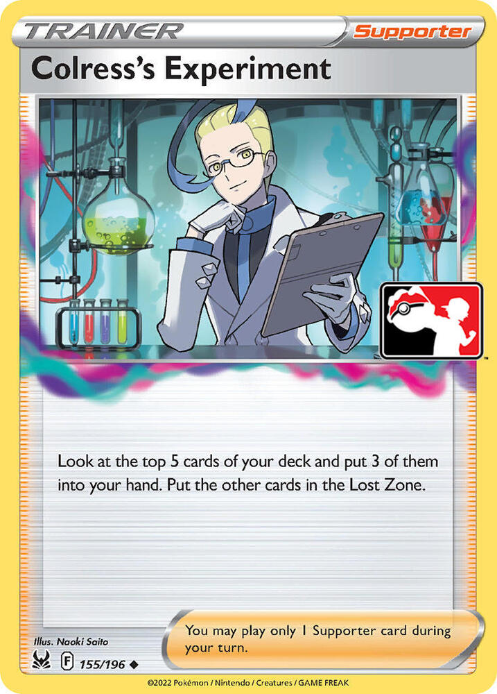 Colress's Experiment Series 3 155/196 (Prize Pack Series Cards)  | Good Games Adelaide SA