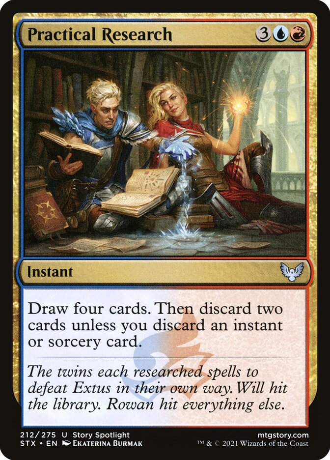 Practical Research 212 (Strixhaven: School of Mages)  - Foil | Good Games Adelaide SA