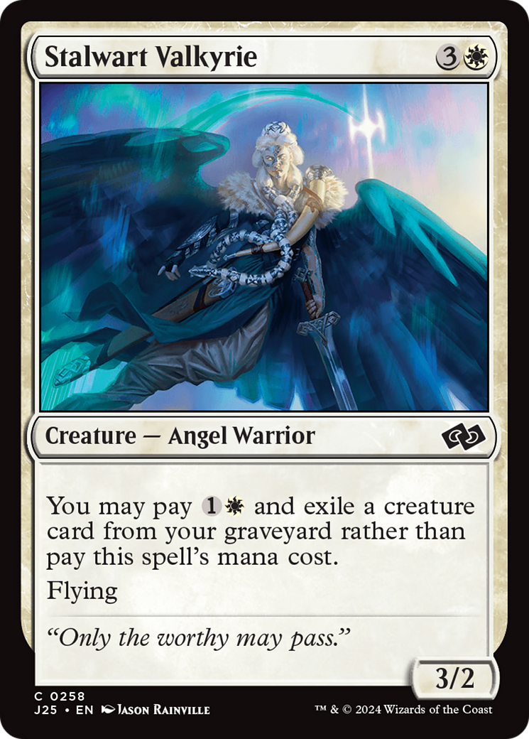 Stalwart Valkyrie [Foundations Jumpstart] | Good Games Adelaide SA