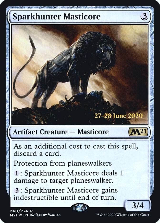 Sparkhunter Masticore 240 (Prerelease Cards)  - Foil | Good Games Adelaide SA