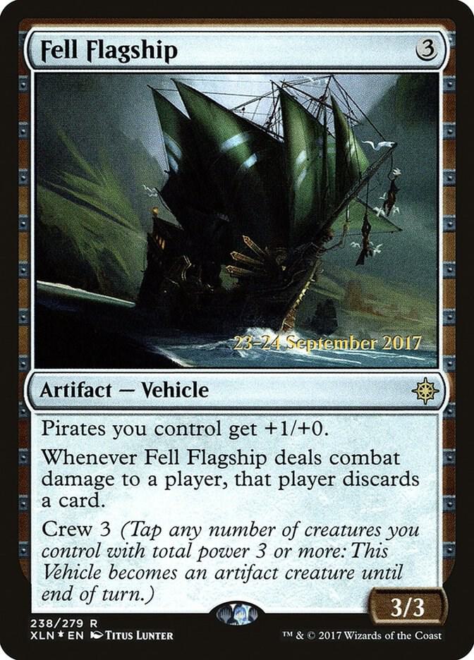 Fell Flagship 238 (Prerelease Cards)  - Foil | Good Games Adelaide SA