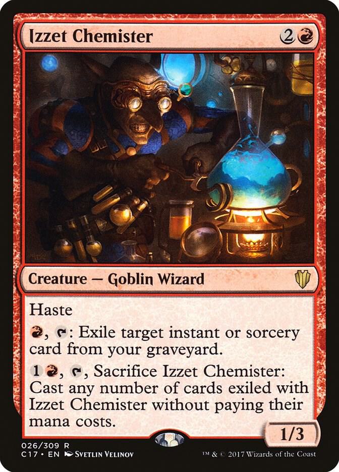 Izzet Chemister 26 (Commander 2017)  | Good Games Adelaide SA