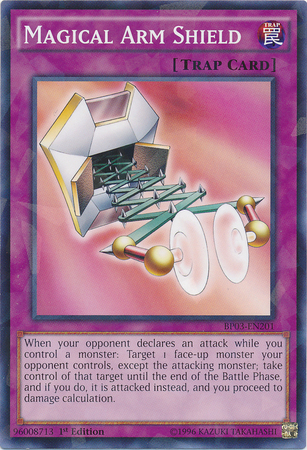 Magical Arm Shield [BP03-EN201] Shatterfoil Rare | Good Games Adelaide SA
