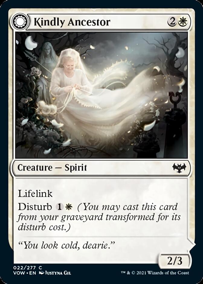 Kindly Ancestor // Ancestor's Embrace [Innistrad: Crimson Vow] | Good Games Adelaide SA