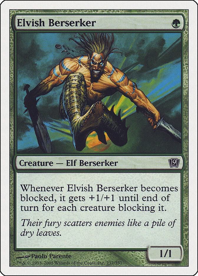 Elvish Berserker 237 (9th Edition)  | Good Games Adelaide SA