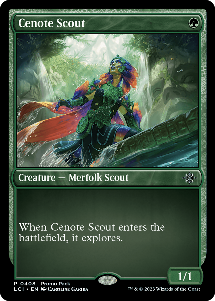 Cenote Scout [The Lost Caverns of Ixalan Promos] | Good Games Adelaide SA