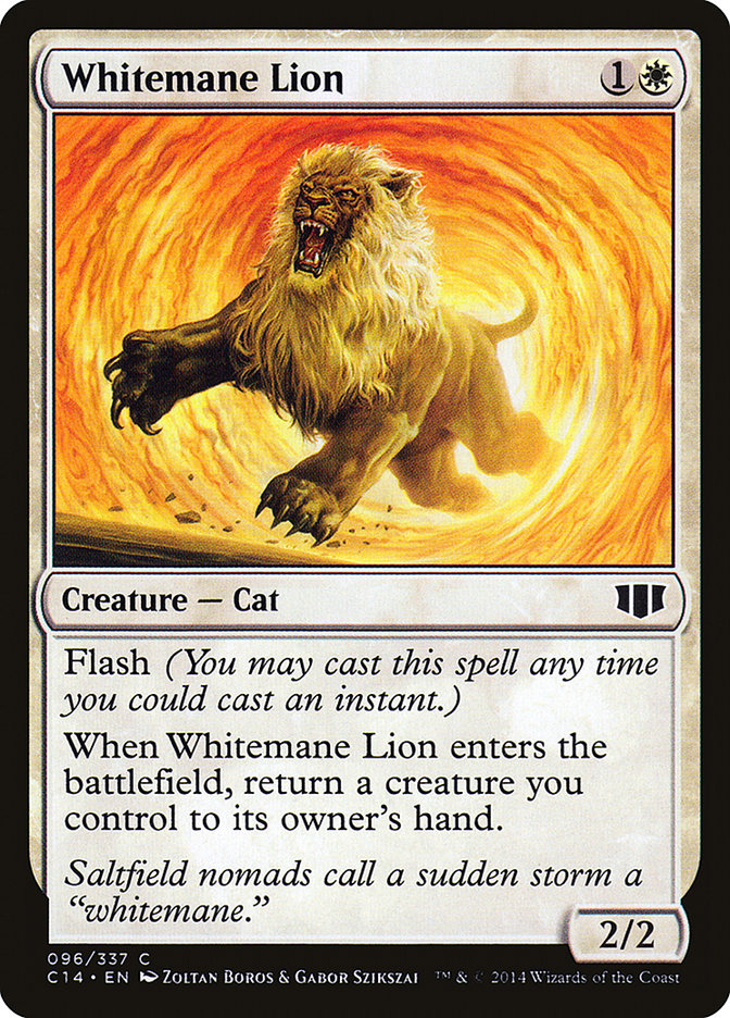Whitemane Lion [Commander 2014] | Good Games Adelaide SA