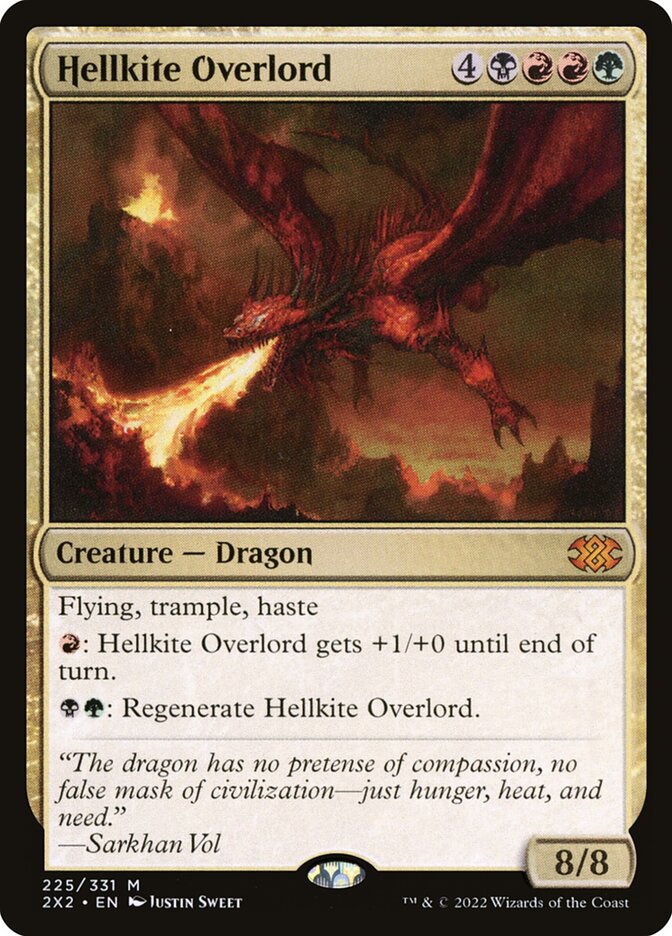 Hellkite Overlord 225 (Double Masters 2022)  | Good Games Adelaide SA