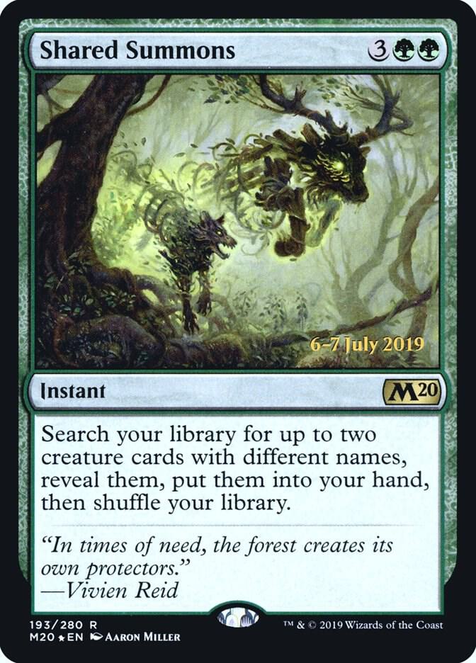 Shared Summons 193 (Prerelease Cards)  - Foil | Good Games Adelaide SA
