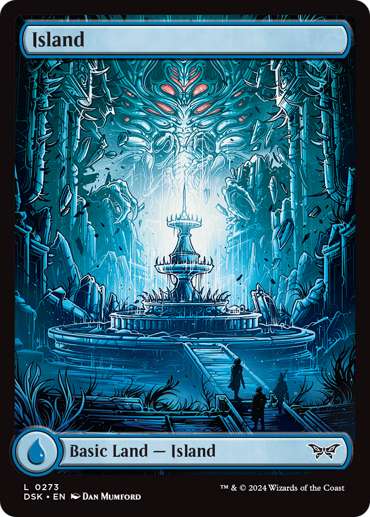 Island (273) - Full Art [Duskmourn: House of Horror] | Good Games Adelaide SA