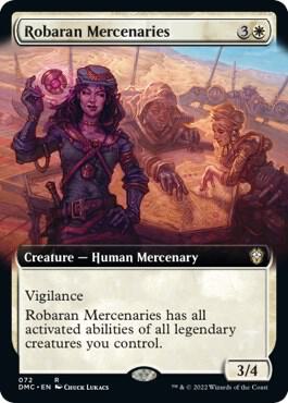 Robaran Mercenaries Extended Art 72 (Commander: Dominaria United)  | Good Games Adelaide SA