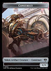 Treasure // Construct (0042) Double-Sided Token [Commander Masters Tokens] | Good Games Adelaide SA